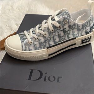 Dior B23 low top sneaker white